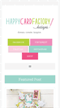 Mobile Screenshot of happycardfactory.com